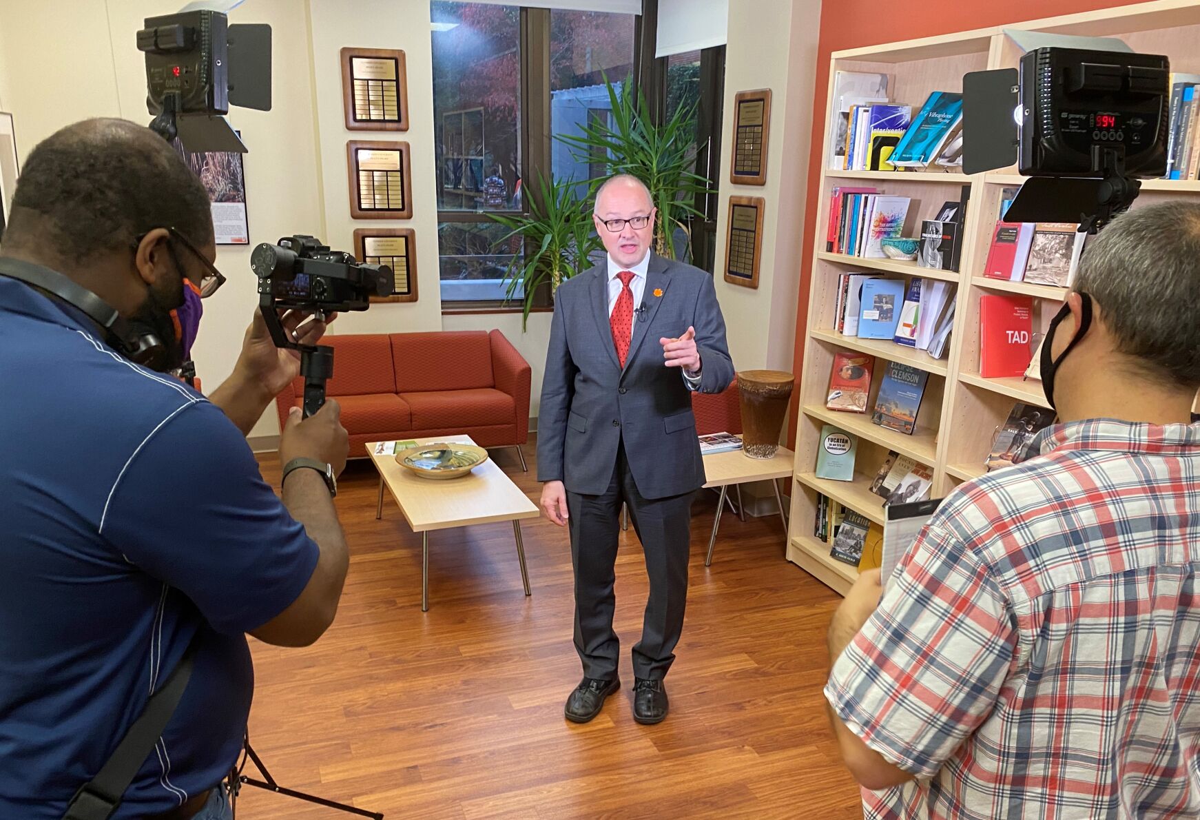 Clemson's new dean of architecture, arts and humanities, Nicholas Vazsonyi